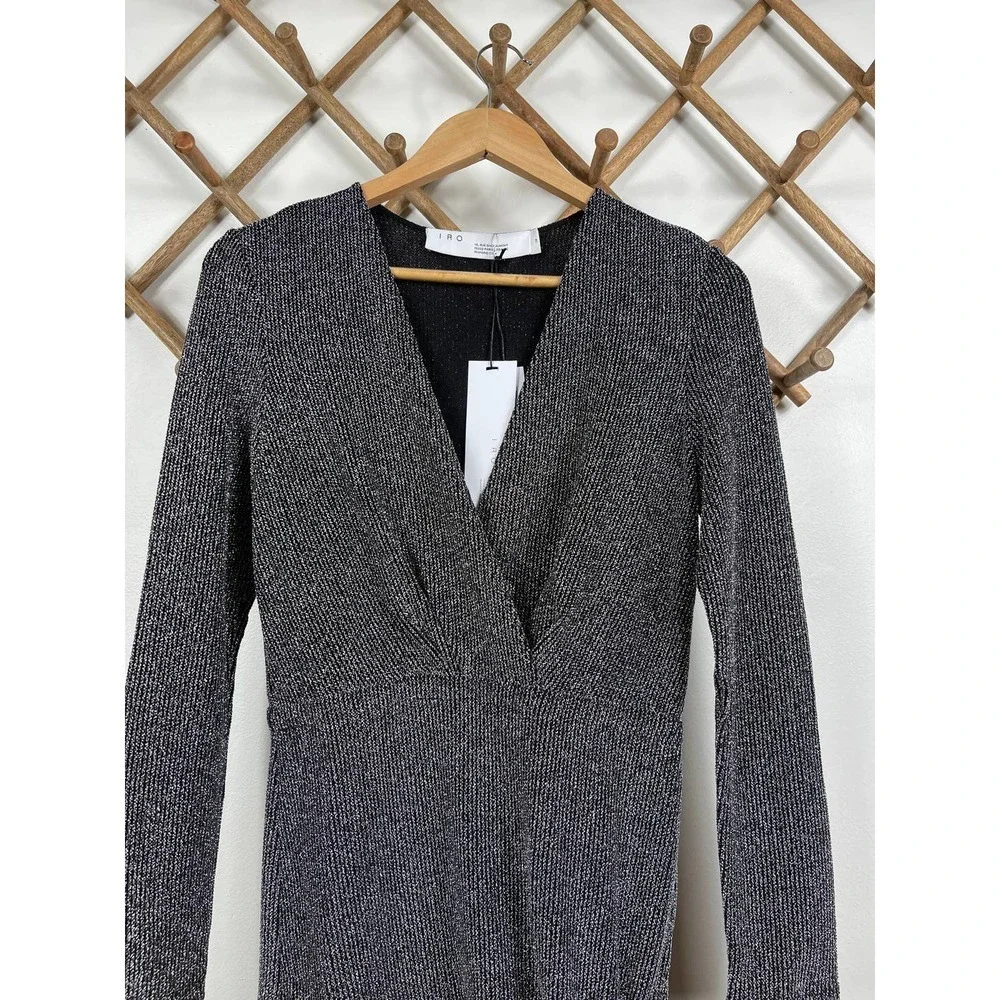 IRO Noize Metallic Dress Size 38
